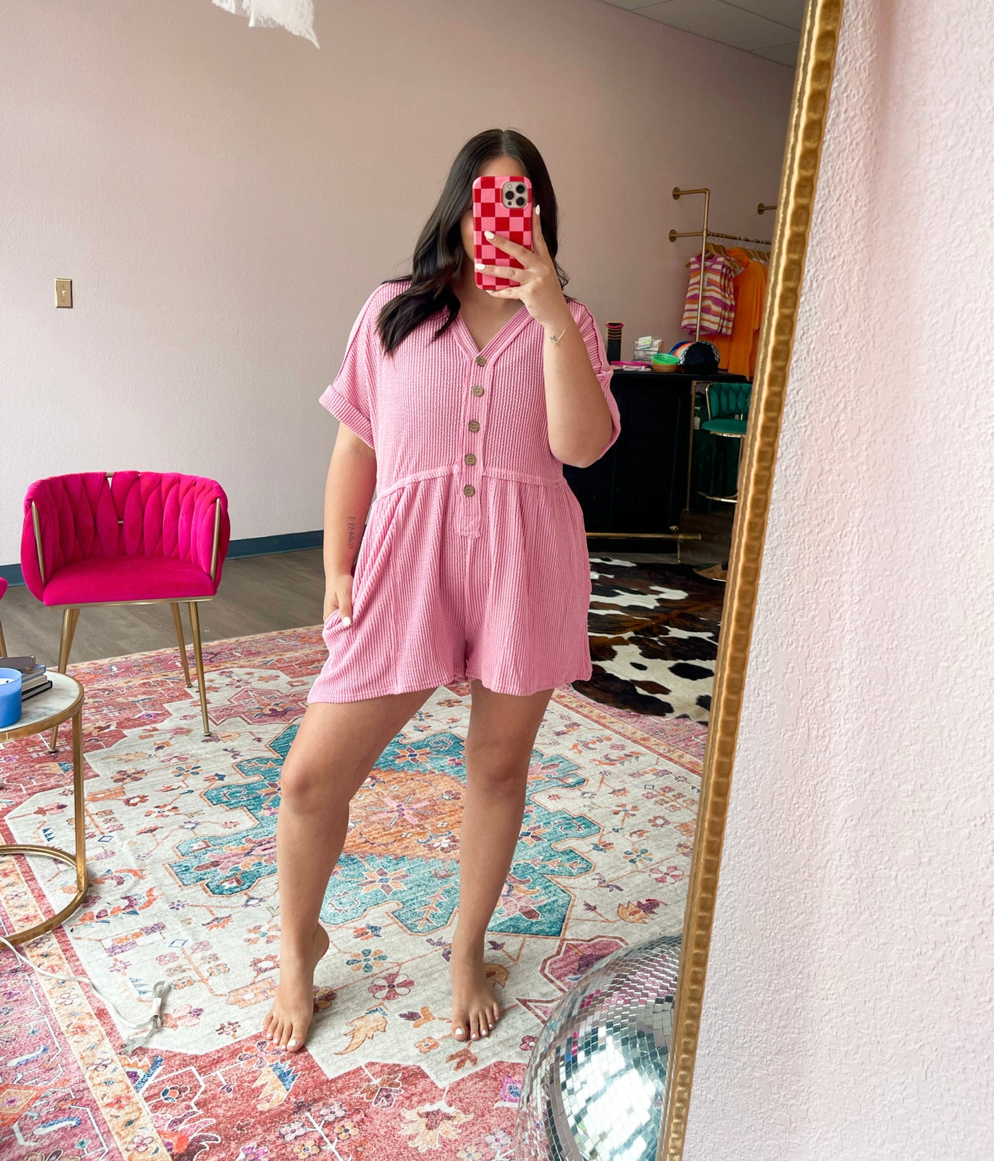 Ribbed casual romper ☻