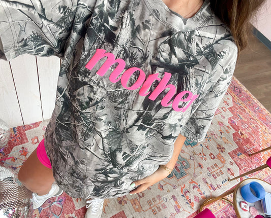 Mother grey camo tee ☻