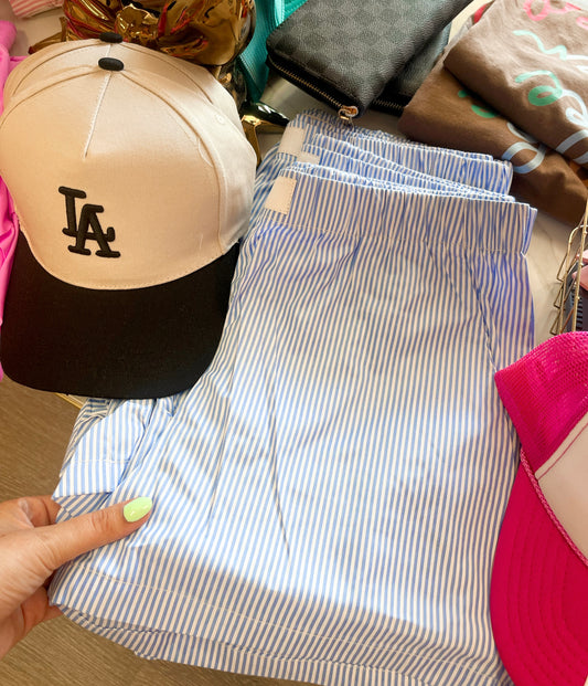 Blue boxer shorts ☻