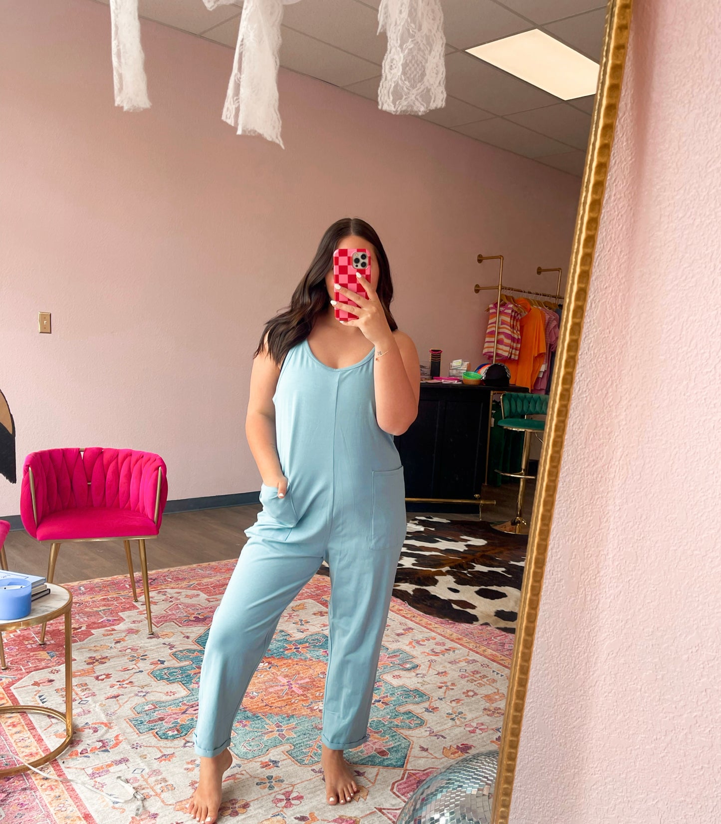Blue jumpsuit ☻