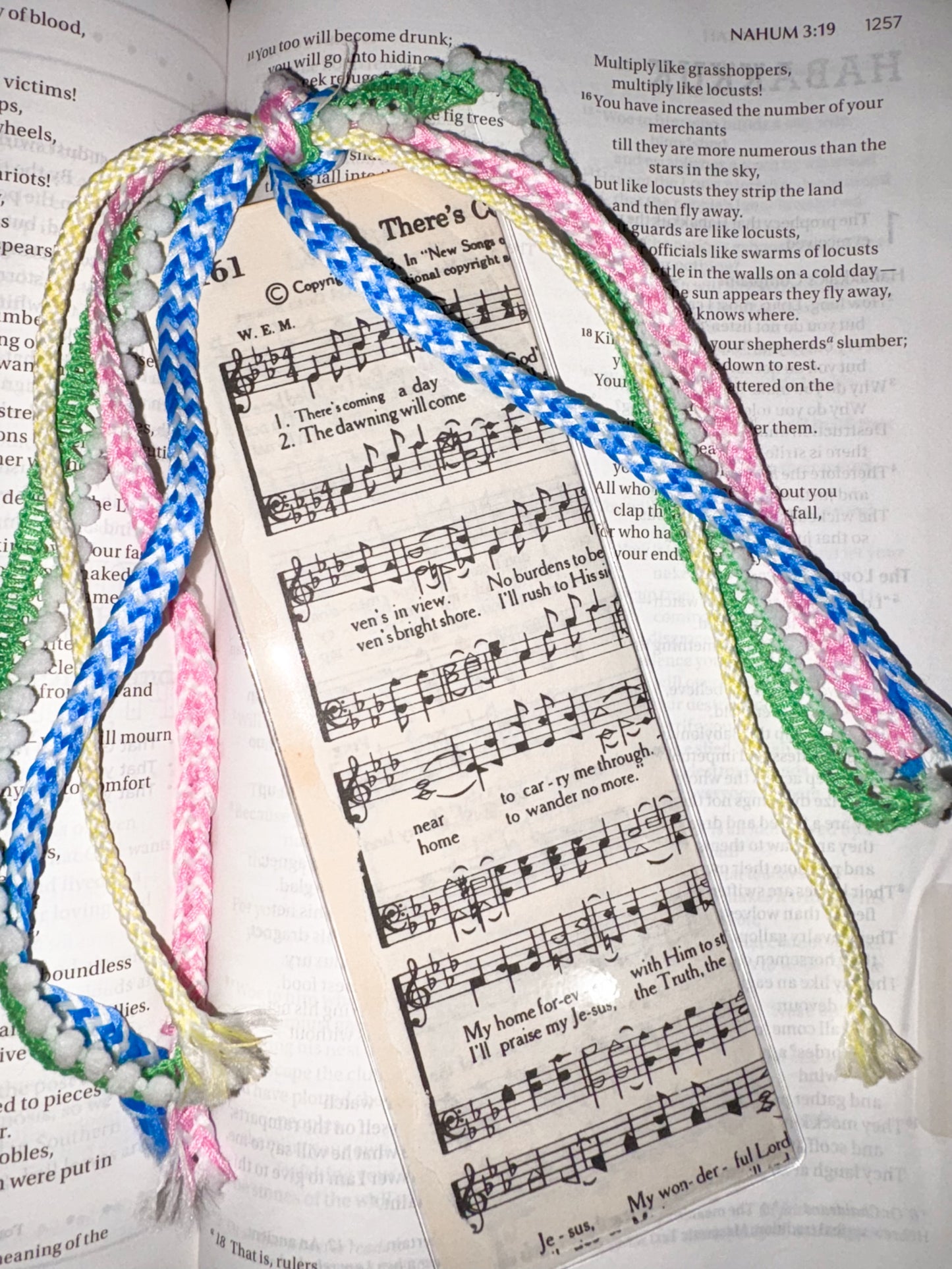 Hymnal bookmark