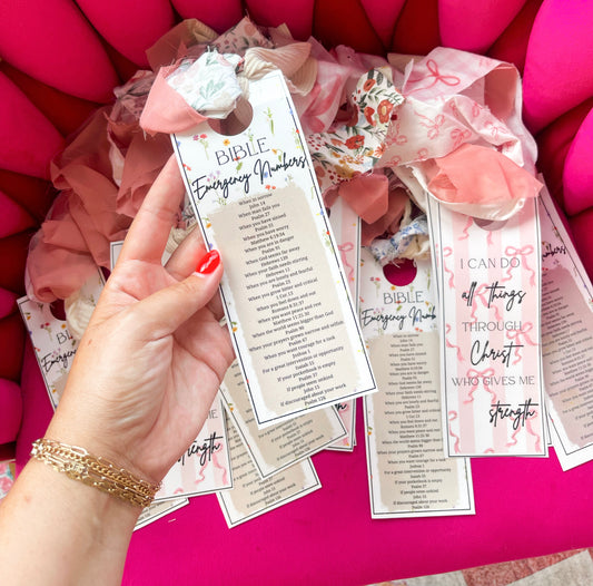 Bible tassel bookmarks ☻