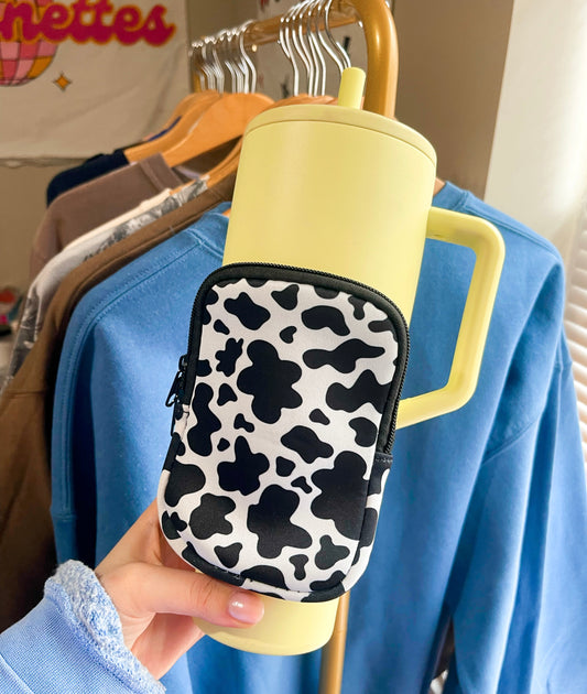 Cow print cup accessory  ☻