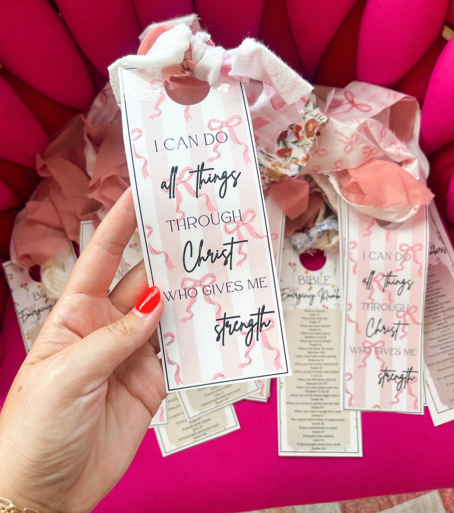 Bible tassel bookmarks ☻