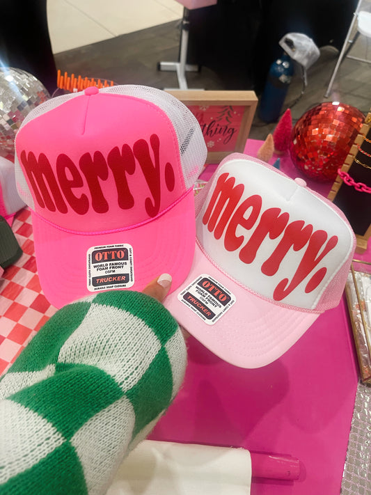 Merry trucker hat ☻