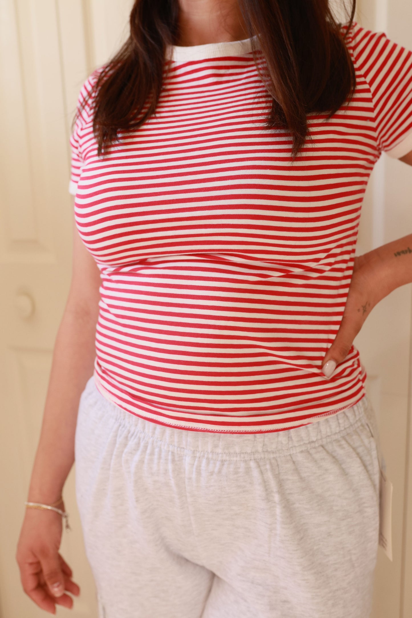 Stripe baby tee